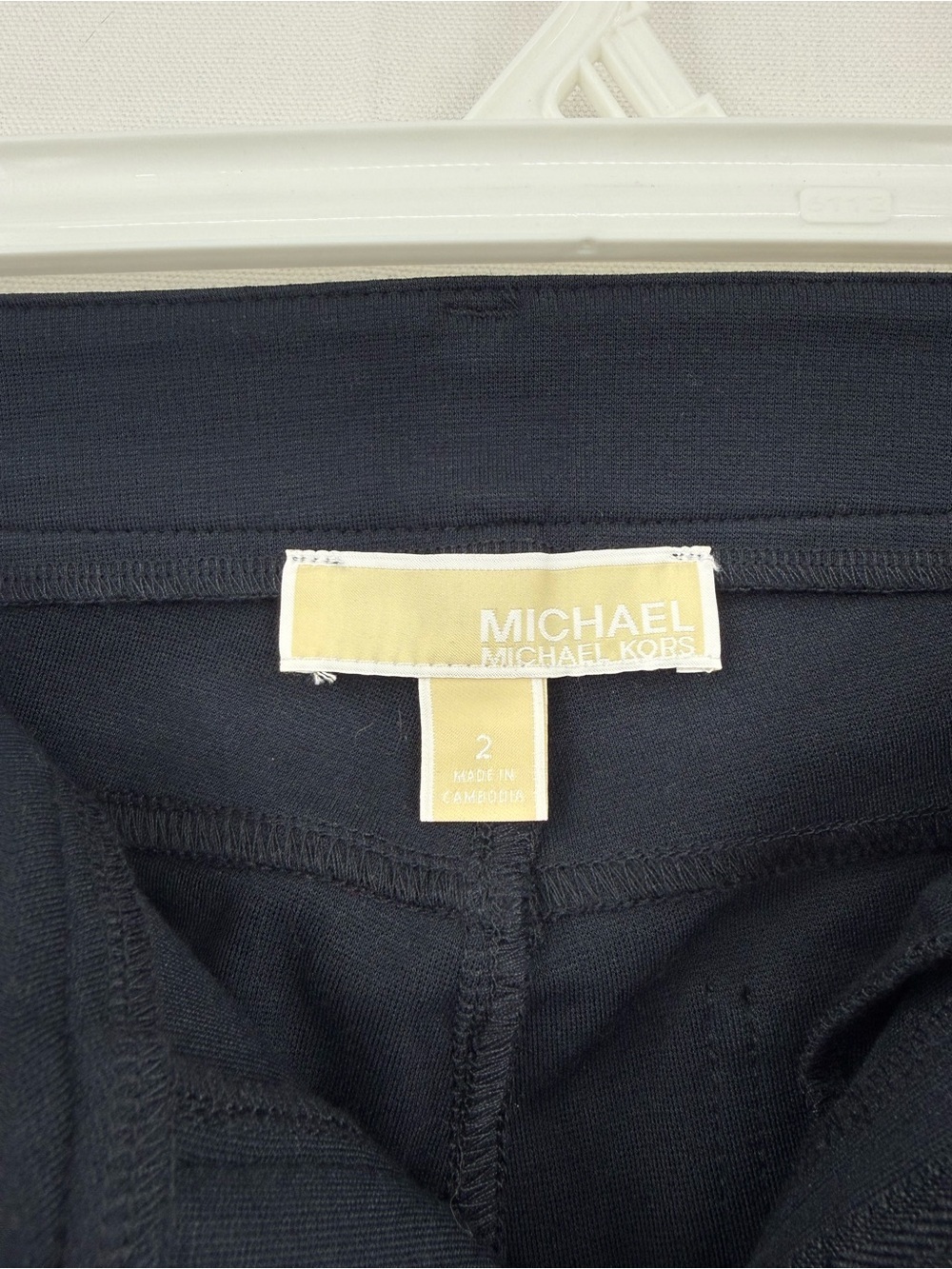 Michael Kors Navy Blue Skinny Pants Women’s Size 2 Stretch Office Career - Picture 14 of 16